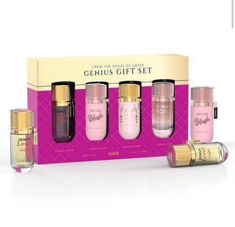 Genius Gift Set Emper (Genius Lover, Genius Blush, Genius Selina, Genius Rose) &ndash; 4 x 25 мл MM36102 фото